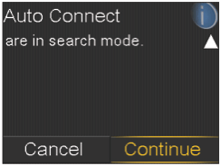 Select Continue screen
