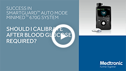 Should I Calibrate after Blood Glucose Required