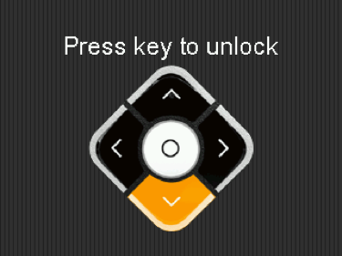 Unlock screen