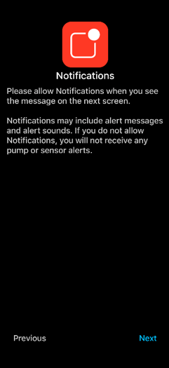 notifications screen