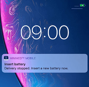 notification while device is locked screen