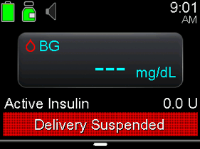 Stopping and Resuming Insulin Delivery