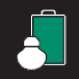 transmitter battery icon green
