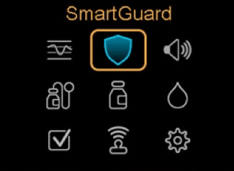 Select SmartGuard screen