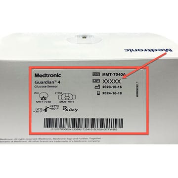Guardian 4 sensor label