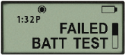 Failed Battery Test